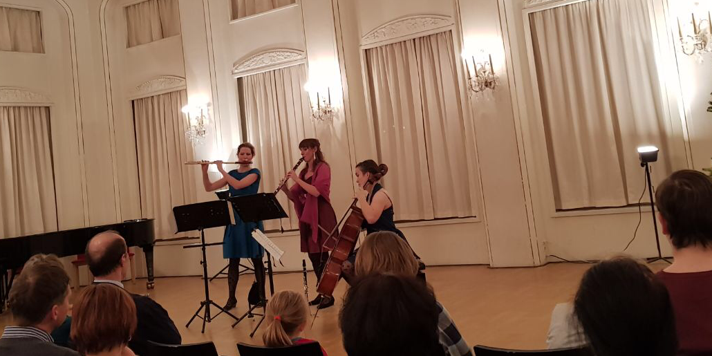 Weihnachtskonzert Canella-Trio alte Börse Leipzig